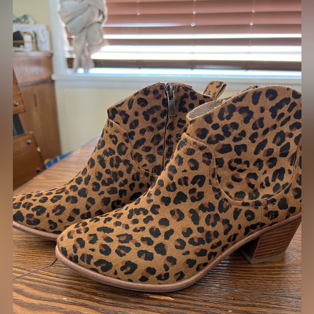 UGG calf skin booties.